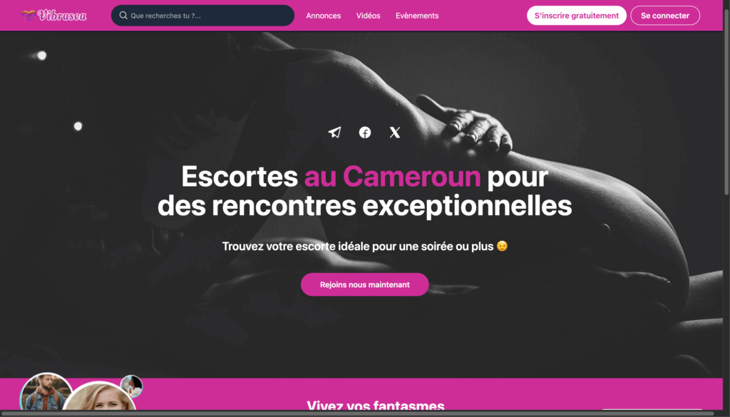 MEILLEUR SITES D’ANNONCES RENCONTRES AU CAMEROUN - Vibrasca